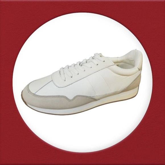 League Sneakers in Washed Nubuck Size 9.5 M beige Madewell men’s - Picture 7 of 16